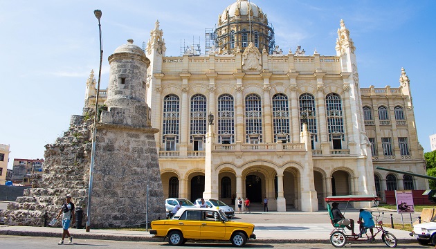 A história e o Museu da Revolução em Havana, Cuba
