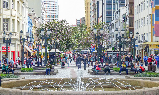 O que fazer em Curitiba:  Comece pela Rua das Flores