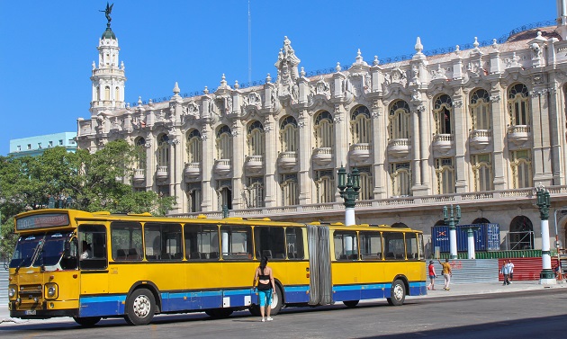 Transporte público de Havana.